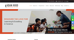 Desktop Screenshot of aklc.com.sg